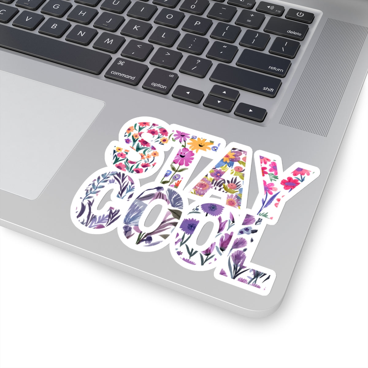 Floral Stay Cool Sticker