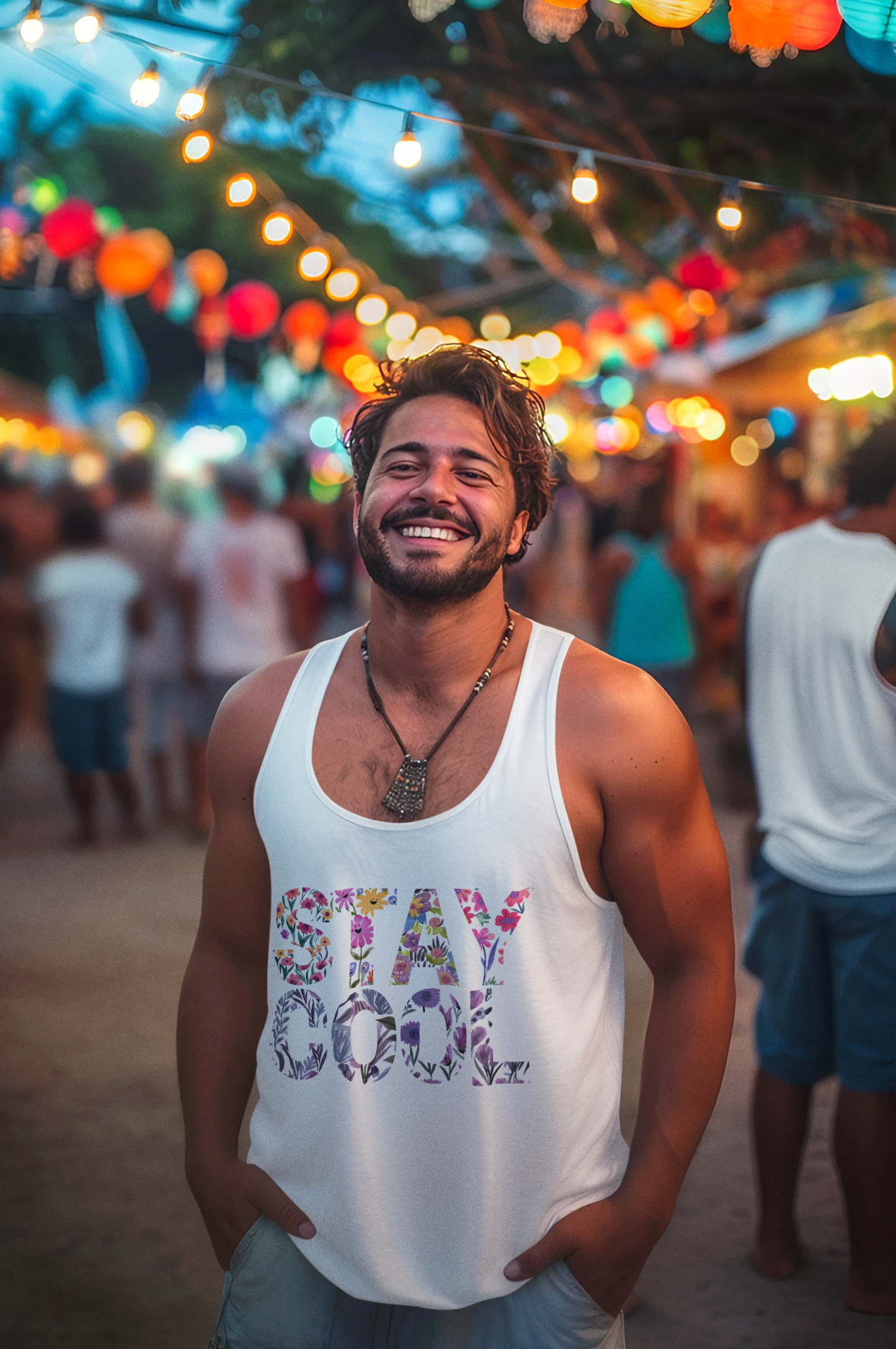 Floral Stay Cool Tank