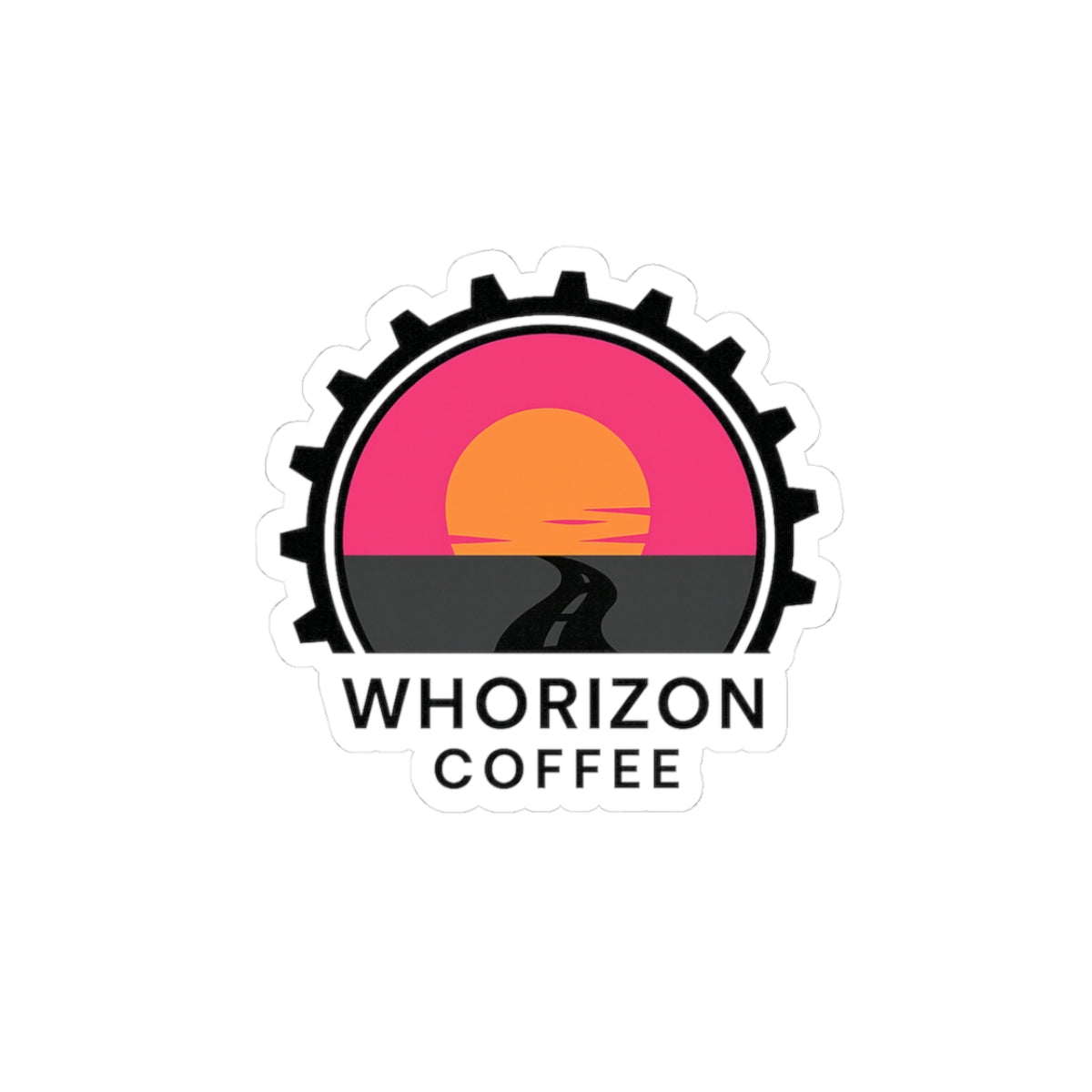 Whorizon Coffee Sticker