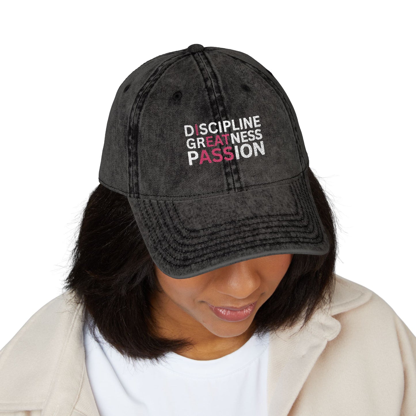 Discipline Greatness Passion Black