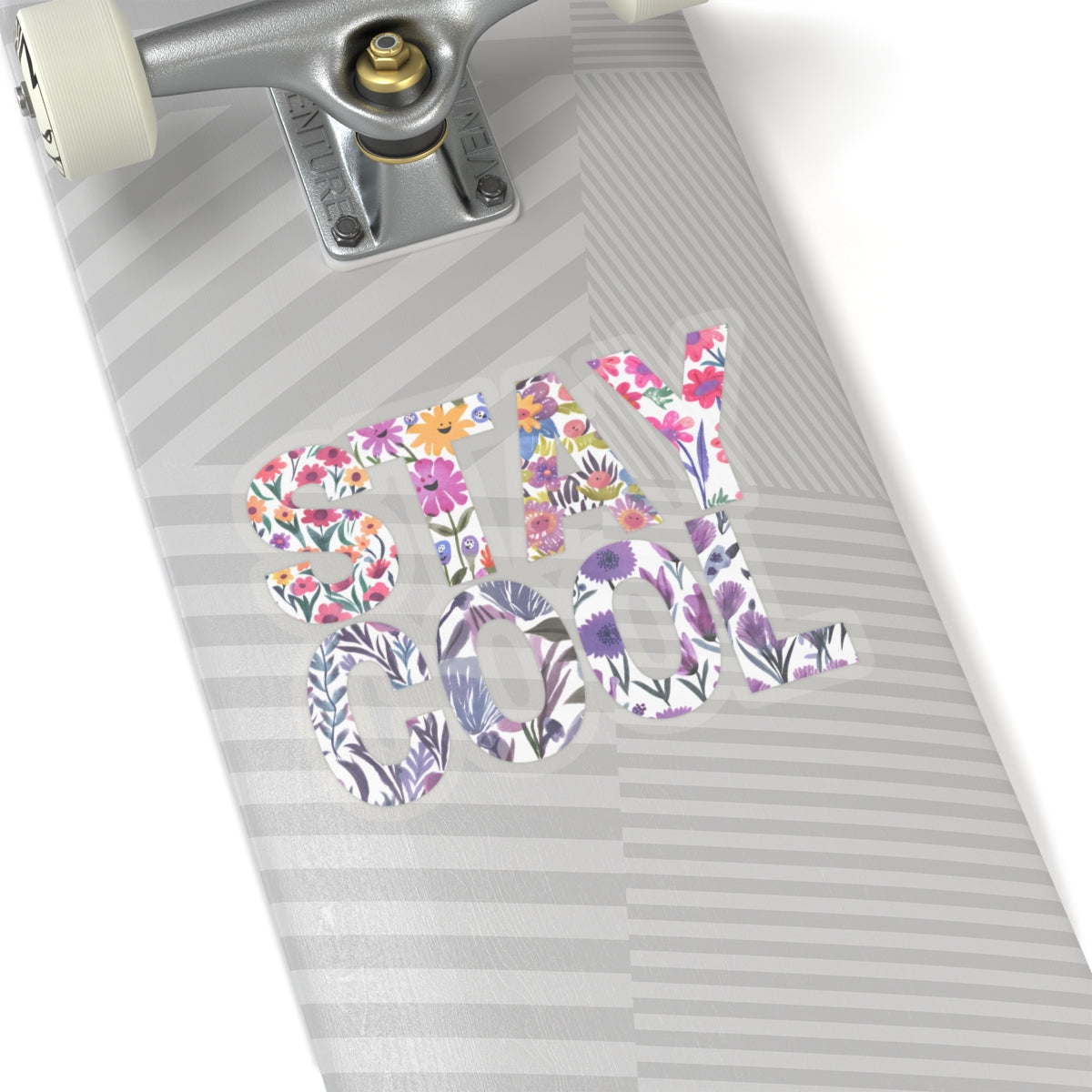 Floral Stay Cool Sticker