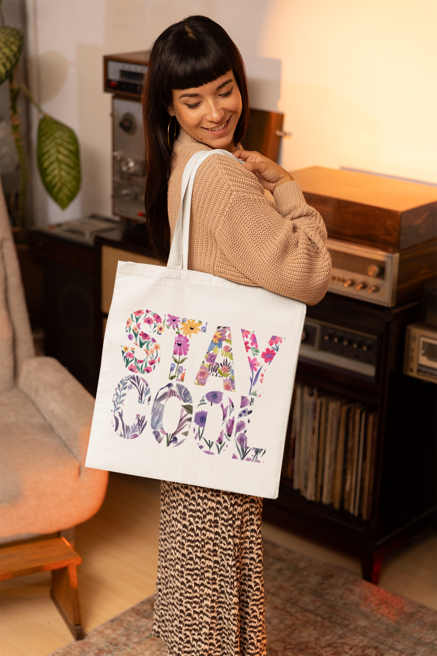 Floral Stay Cool Tote Bag