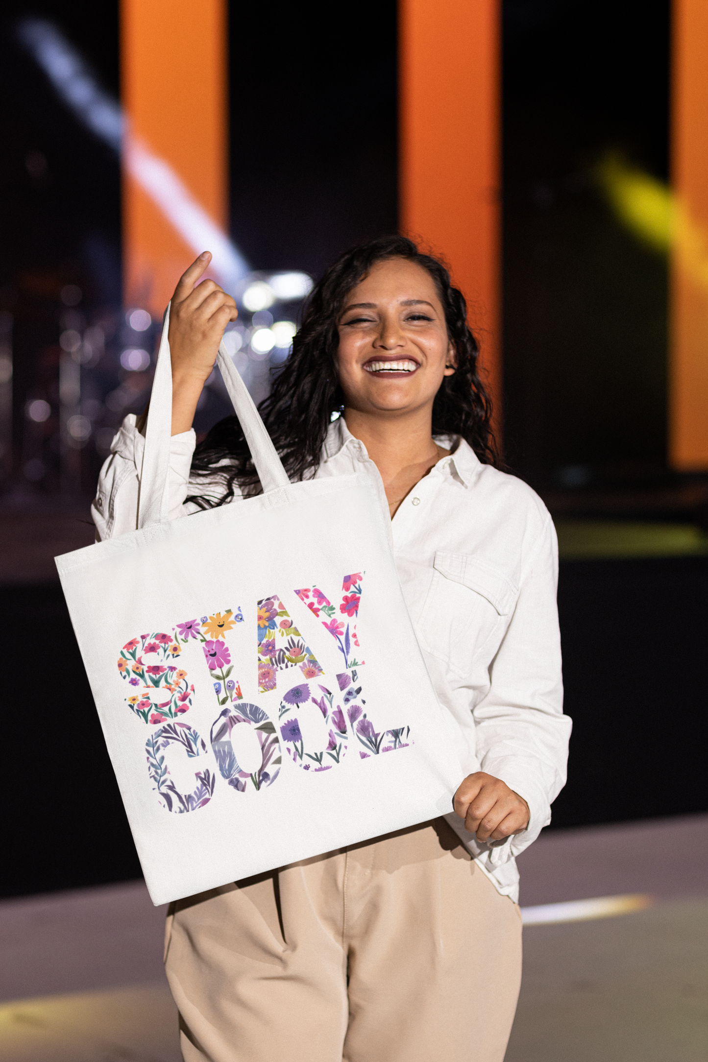 Floral Stay Cool Tote Bag