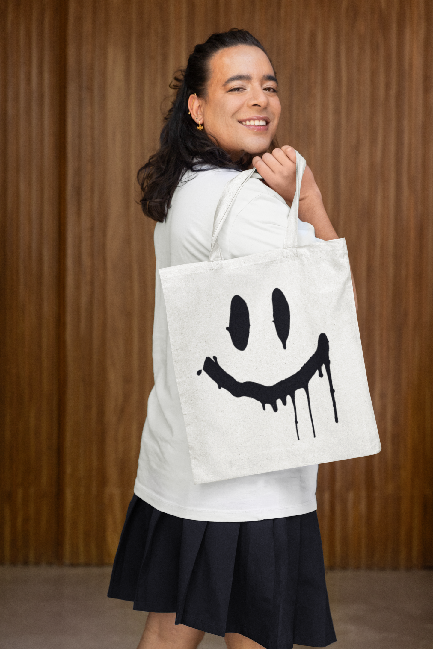 Stay Smiling Tote Bag