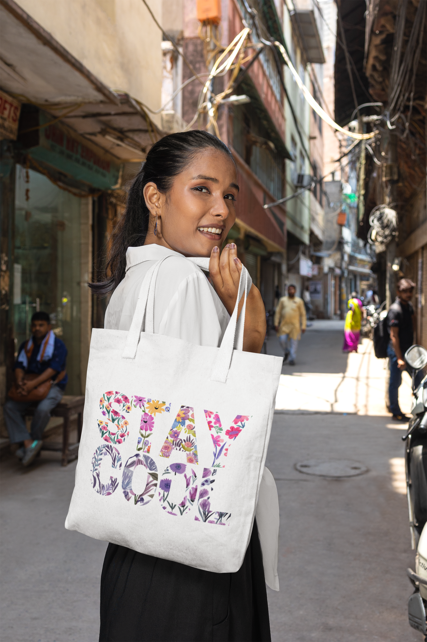 Floral Stay Cool Tote Bag