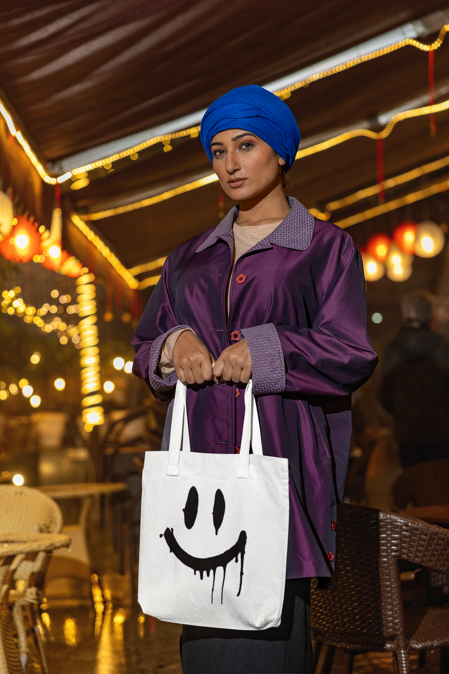 Stay Smiling Tote Bag