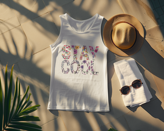 Floral Stay Cool Tank